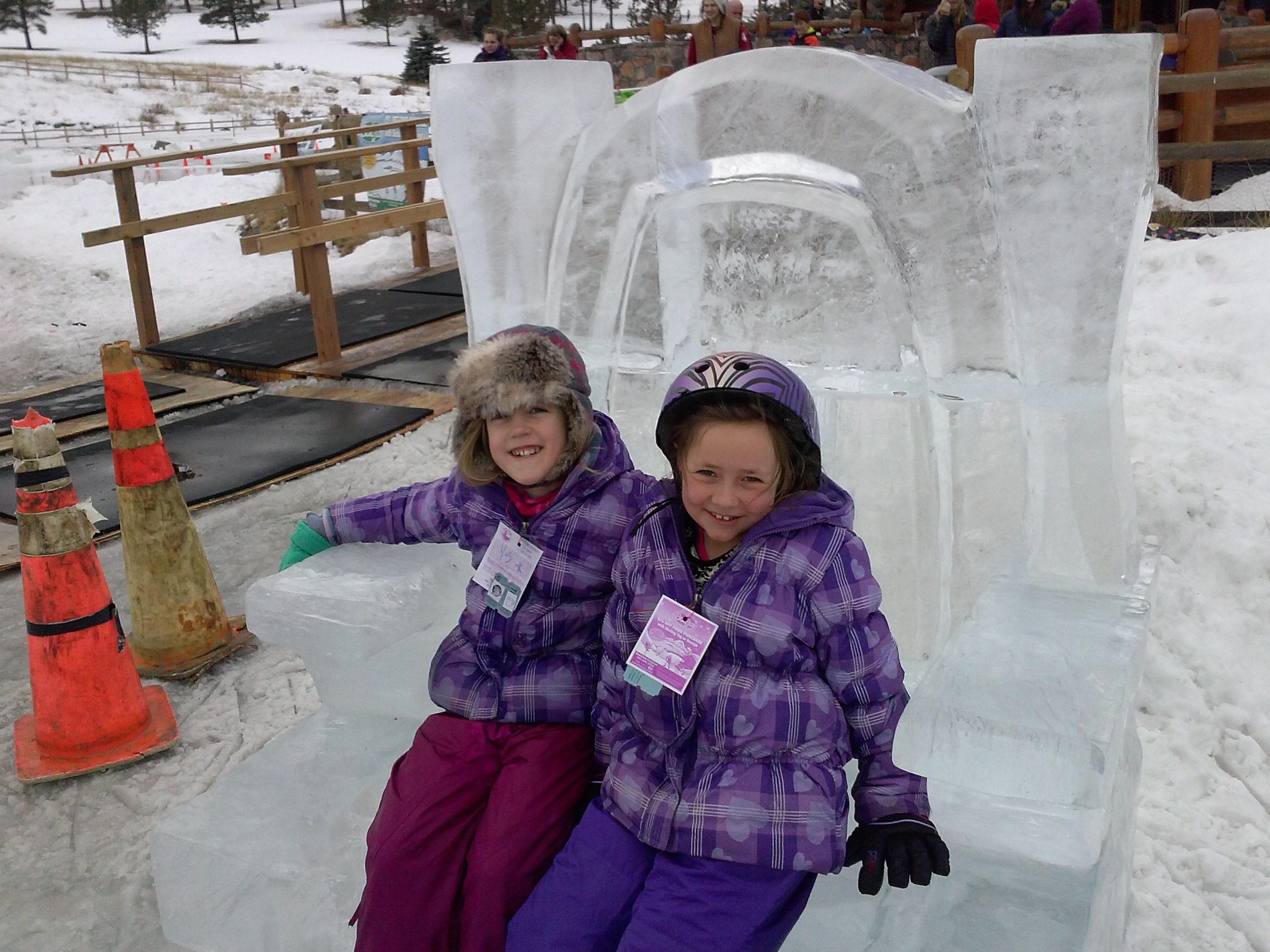Evergreen Ice Skating 2015