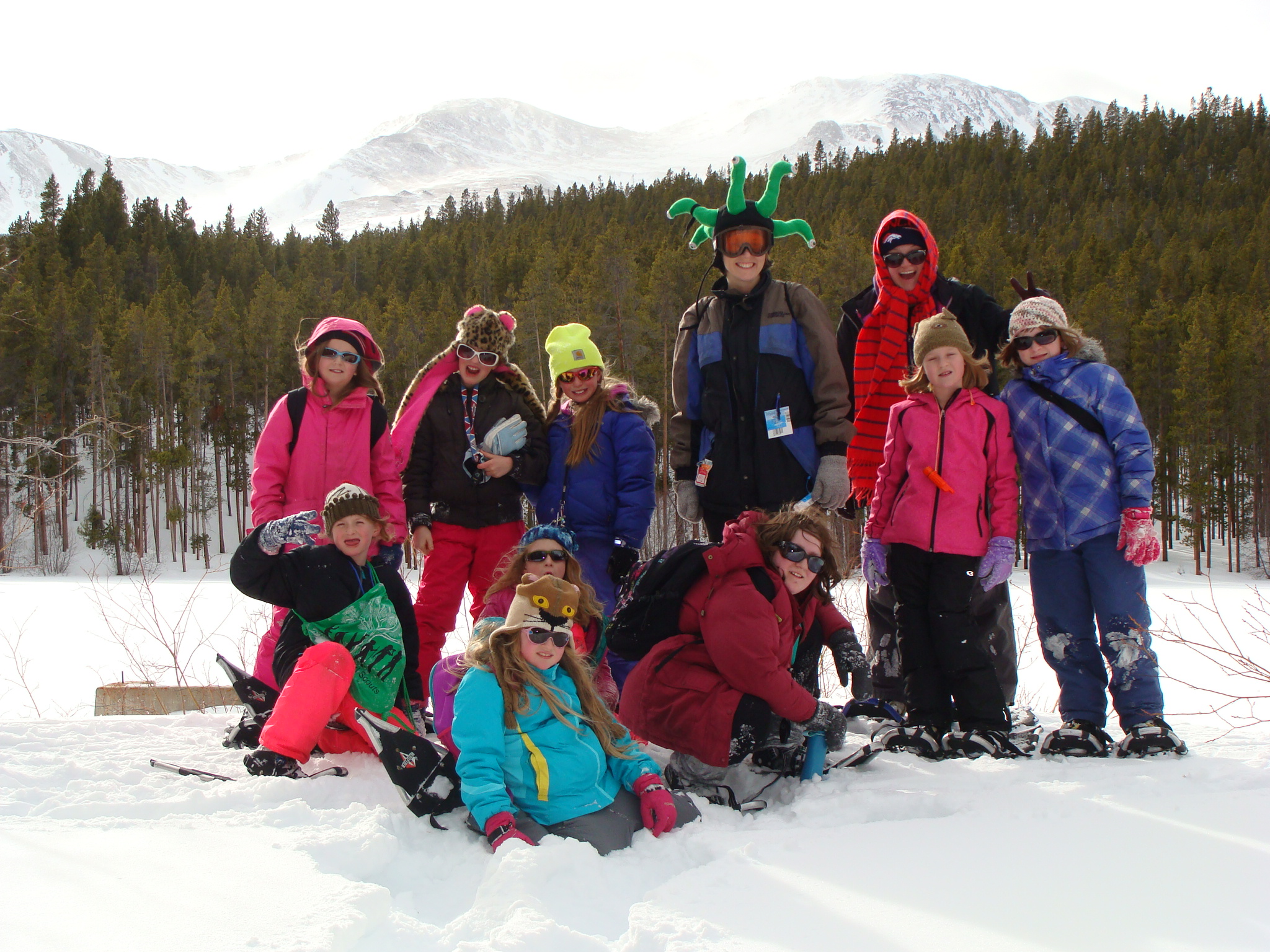 Juniors Snowshoe Trip 2015
