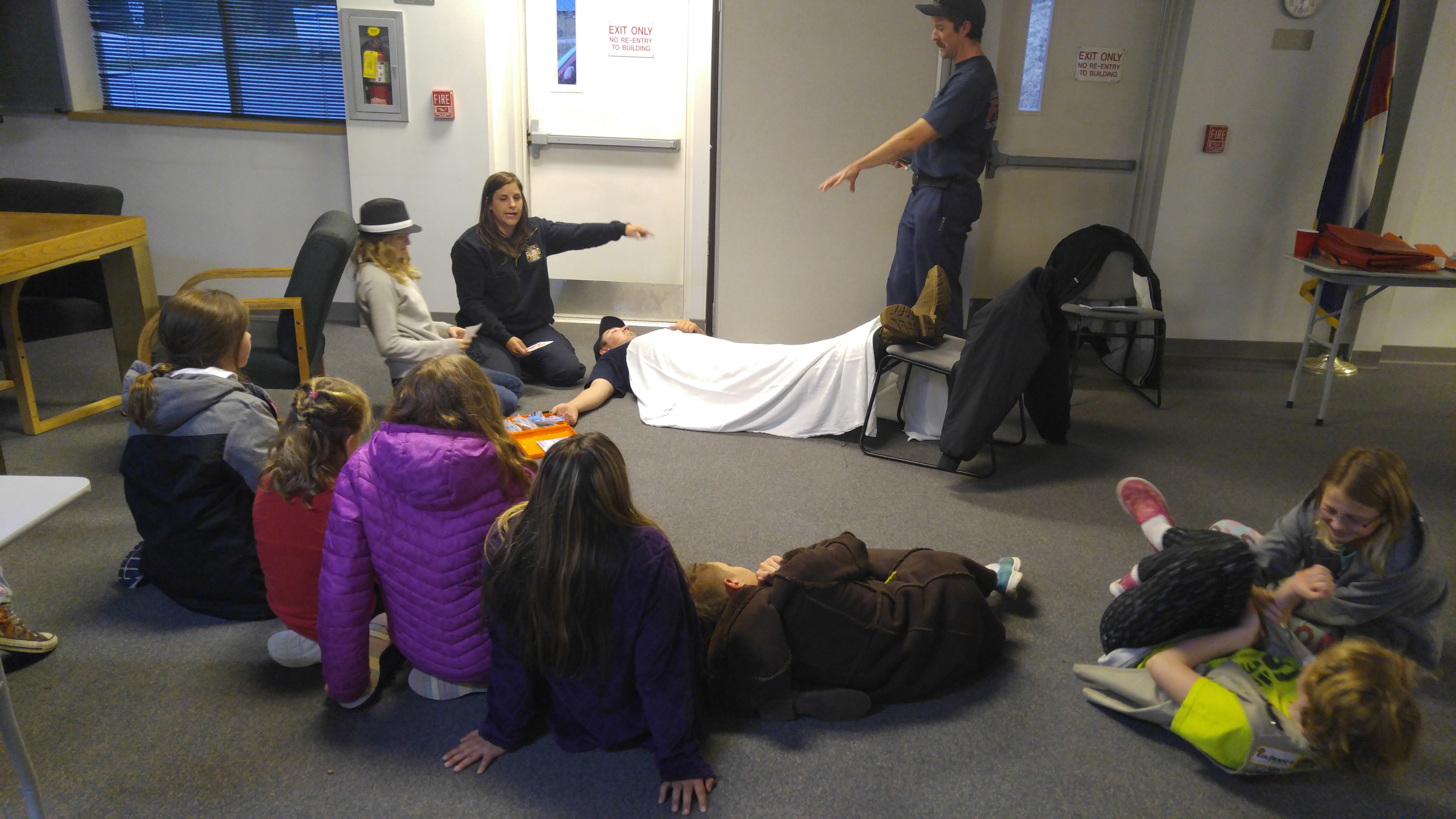 First Aid at the Fire Station, 2017